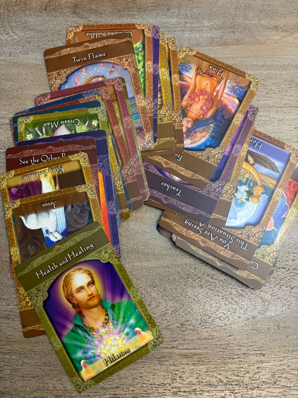Doreen Virtue Ascended Masters Oracle Cards 44-Card Deck & Guidebook OOP Vtg - Picture 4 of 5